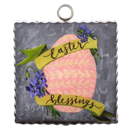 Round Top Collection - Gallery "Easter Blessings" Egg