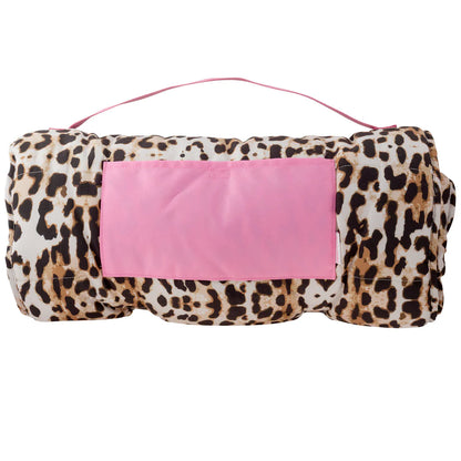 Leopard Print Nap Mat by Stephan joseph