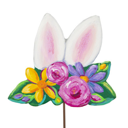 Round Top Collection-Artful Bunny Ears & Flowers