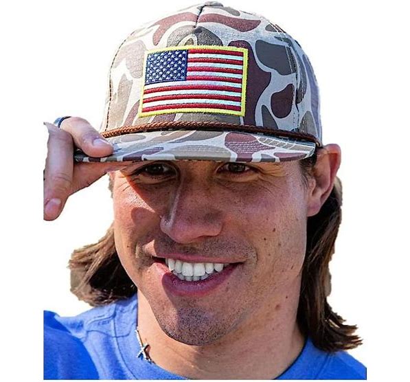 Cap - American Flag - Camo