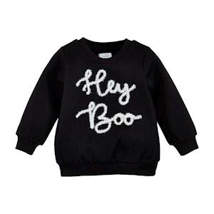 Hey Boo Sweatshirt by MudPie