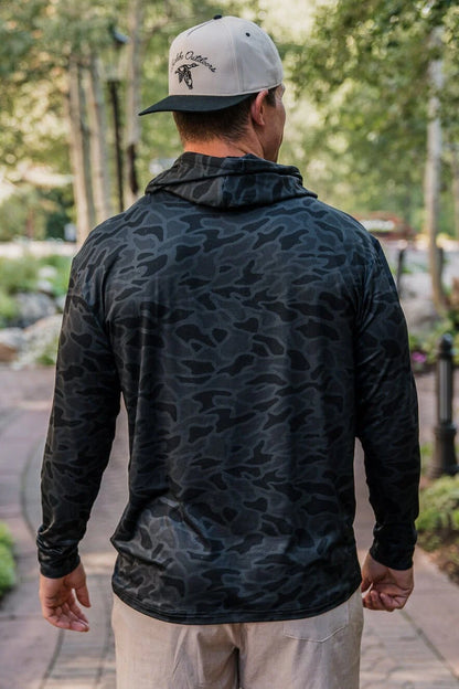 Performance Hoodie - Black Camo