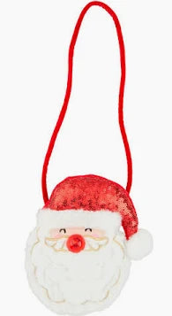 Mud Pie Light Up Santa Purse