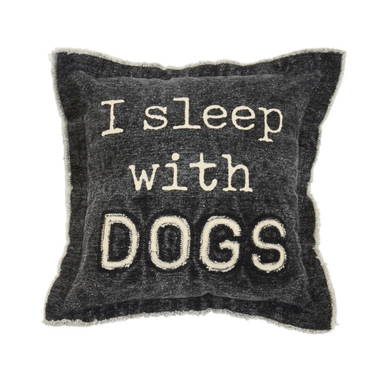 sleep canvas dog pillow