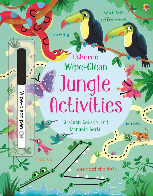 Wipe-Clean Jungle Activities