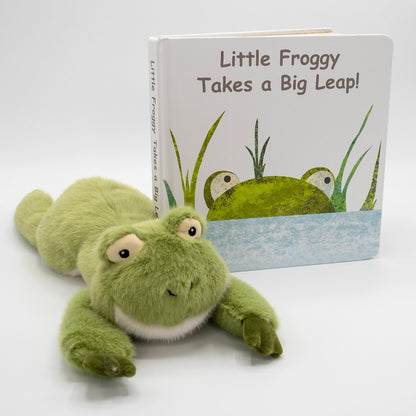 “Little Froggy Takes a Big Leap!” Board Book – 8×8″