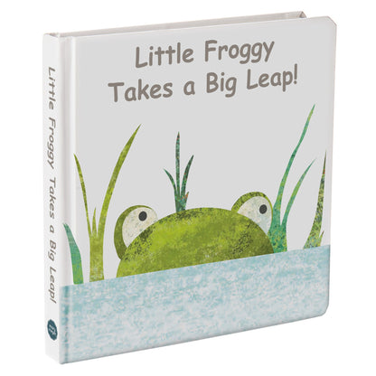 “Little Froggy Takes a Big Leap!” Board Book – 8×8″