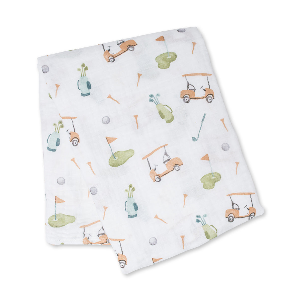 Lulujo Golf Cotton Swaddle – 47×47″