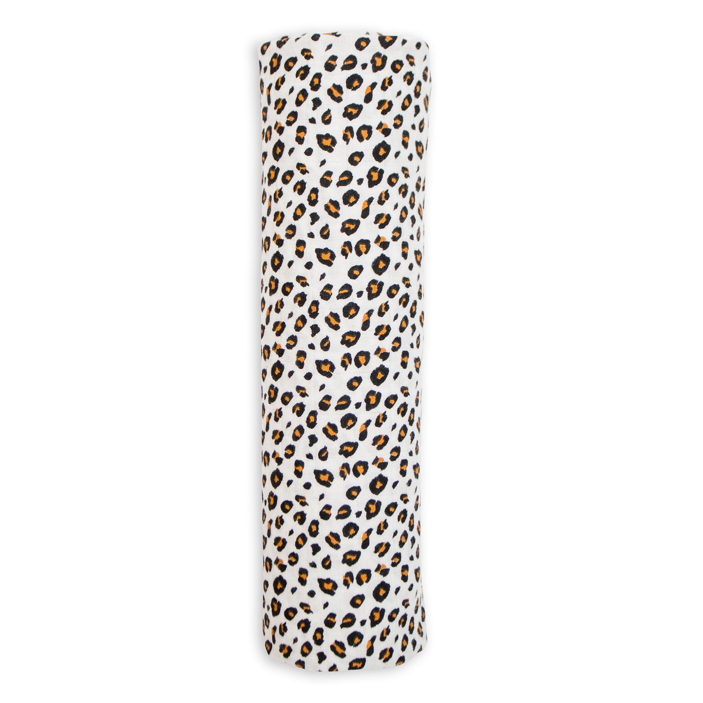 Lulujo Leopard Bamboo Swaddle – 47×47″