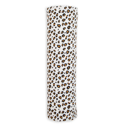 Lulujo Leopard Bamboo Swaddle – 47×47″